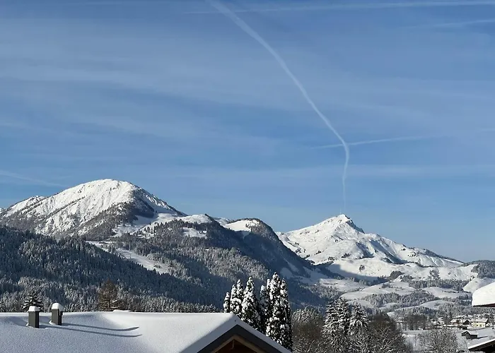 Nyaraló Panoramablick Hochfilzen